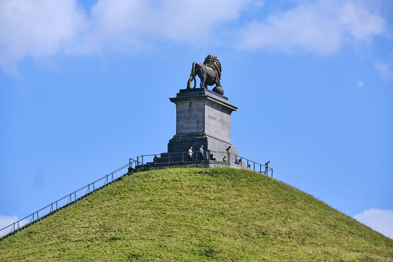 Colina del león, Waterloo