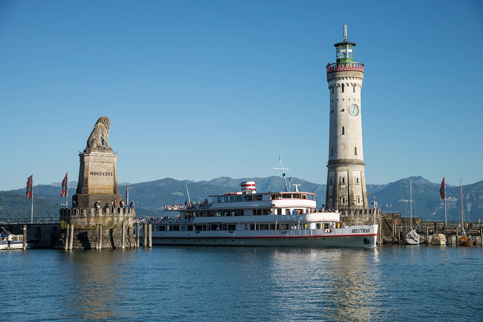 Ciudad de Lindau, lago Constanza