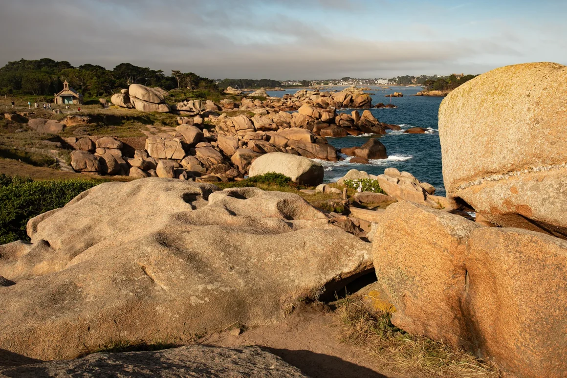 Costa de granito rosa