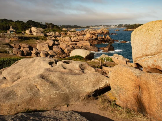 Costa de granito rosa